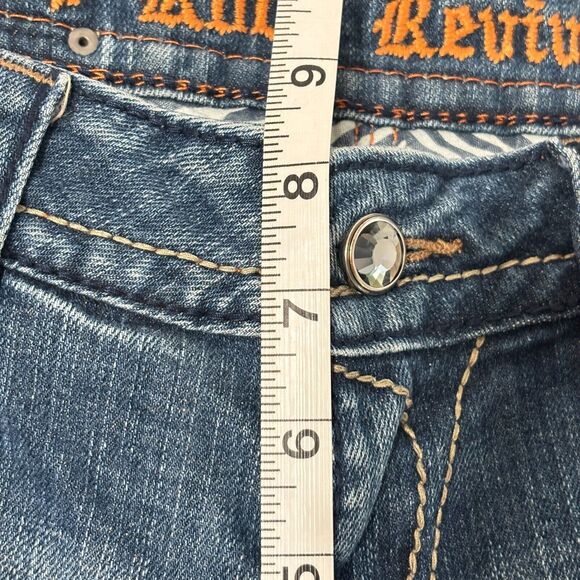 Rock Revival Sora Boot Jeans Women's Sz 30** Blue Stretch The Buckle Jeans - Picture 7 of 12